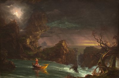 The Voyage of Life: Manhood by Thomas Cole